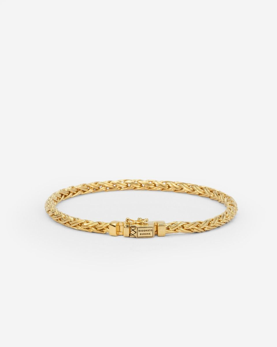 Buddha to Buddha Katja Mini verguld armband Goudkleurig J175GV
