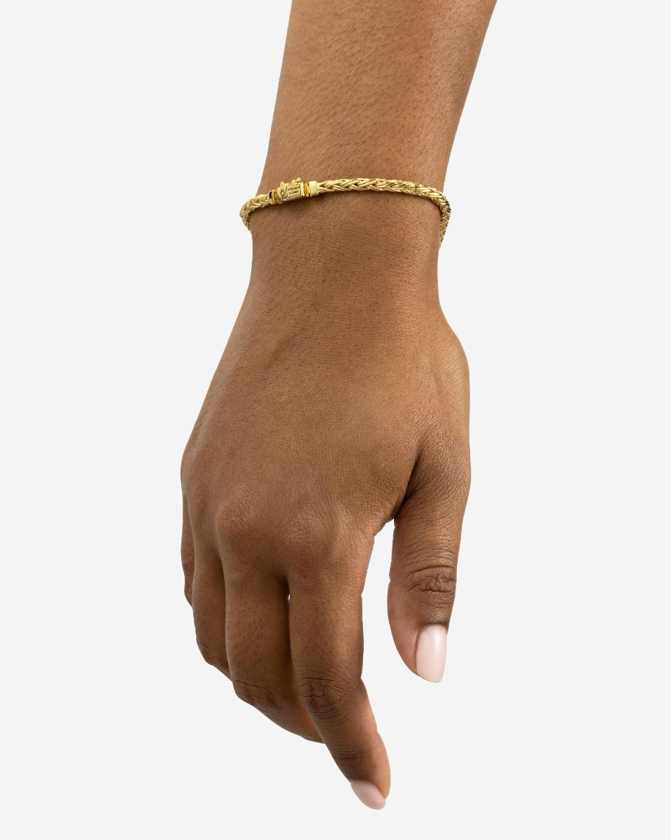 Buddha to Buddha Katja Mini verguld armband Goudkleurig J175GV