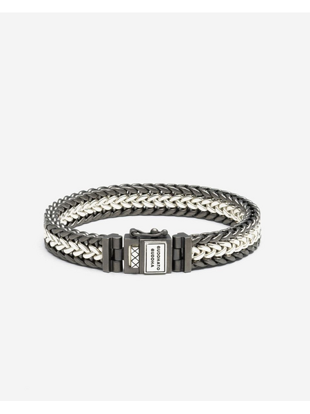 Buddha to Buddha Julius Black Ruthenium Duotone armband