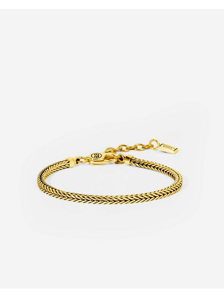 Buddha to Buddha Stacking Barbara Goudkleurig armband
