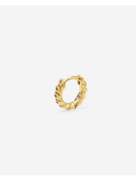 Buddha to Buddha Nathalie Single Piece verguld oorbellen