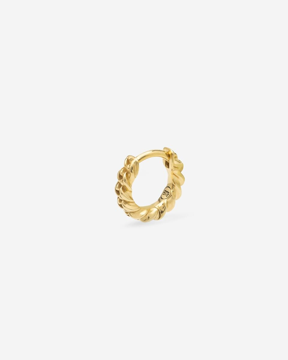Buddha to Buddha Nathalie Single Piece verguld oorbel 067GV