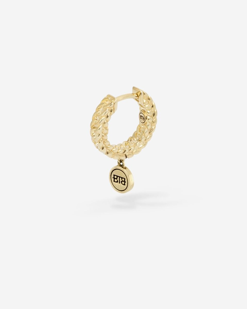 Buddha to Buddha Esther Single Piece verguld oorbel 415GV