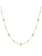 Ania Haie Ripple Joy ketting - Goldplated Mint green Station Verguld N073-05G