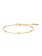 Ania Haie Starlit Drops armband - Goldplated Classic Station Verguld B074-02G