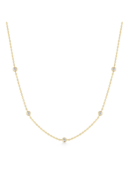 Ania Haie Starlit Drops Ketting N074-02G