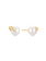Ania Haie Reimager oorbellen - Goldplated Pearl Claw Stud Verguld E069-01G