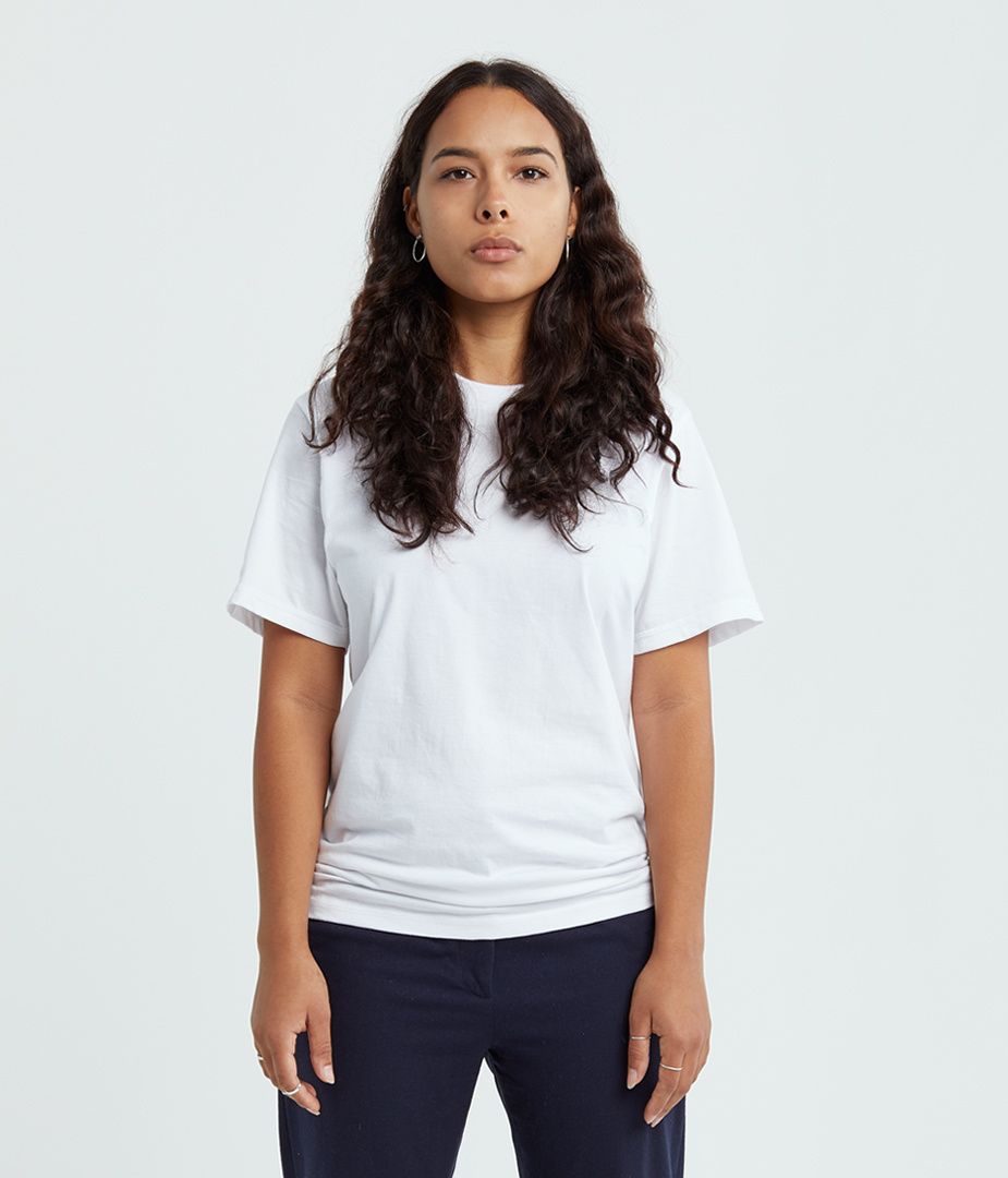 C'est Beau Daily basics cotton white t-shirt