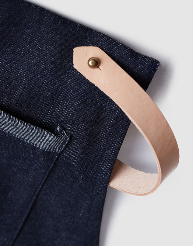 C'est Beau Dahls Apron - Denim