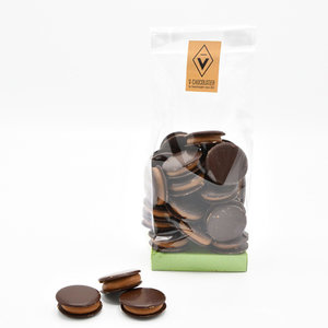 'Galetjes' pure chocolade 250 gr