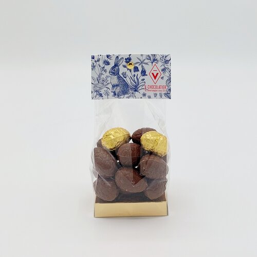 'Ambachtelijke paaseitjes' Hazelnootpraliné zakje 200 gr