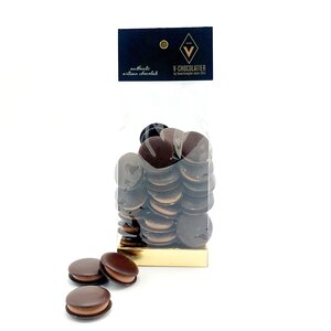 'Galetjes' pure chocolade 250 gr