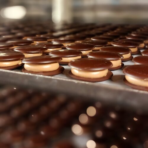 'Galetjes' pure chocolade 250 gr