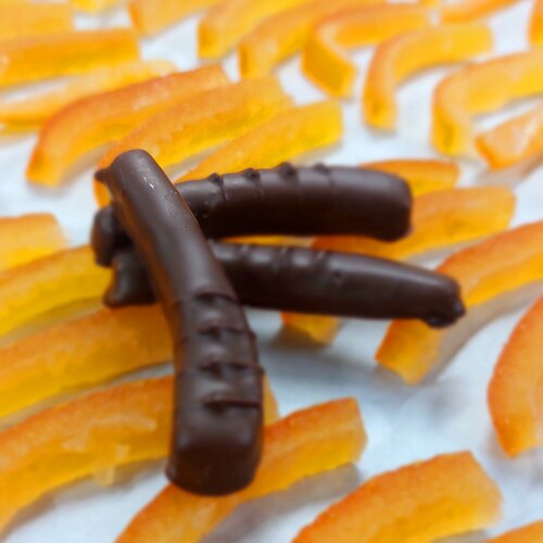 Ambachtelijke 'Orangettes' doosje