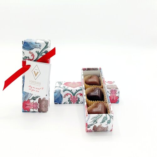 'Stay as sweet as you are'  Chocoladehartjes