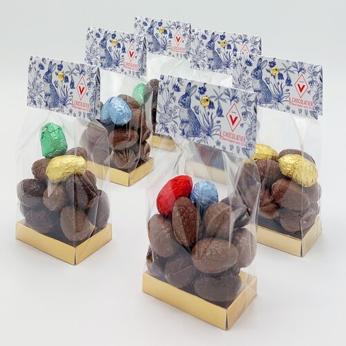 'Ambachtelijke paaseitjes' Caramel  zakje 200 gr