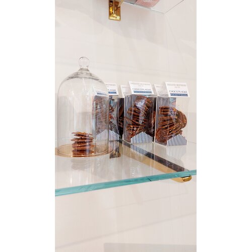 Choco'Plaque melkchocolade & Florentine van gekarameliseerde amandelen