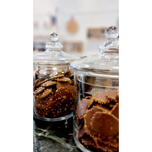 Choco'Plaque melkchocolade & geroosterde sesam