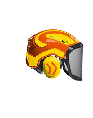 PROTOS® PROTOS® Integral Forsthelm - orange neongelb