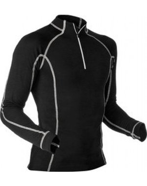 PFANNER® Merino-Modal Shirt langarm schwarz