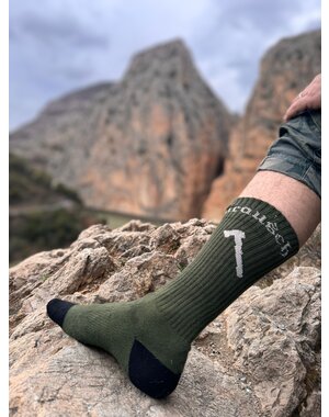 Kiefernrausch Kiefernrausch Outdoor-Socken mit Axt-Stickerei