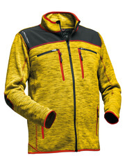 Pfanner Forest Light Jacke - Atmungsaktive Arbeitsjacke In Rot/Gelb XXL