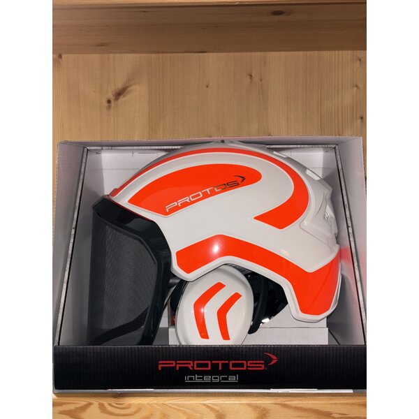 PROTOS® PROTOS® Integral Forsthelm  in weiß - neonorange