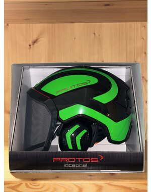 PROTOS® PROTOS® Forsthelm schwarz - neongrün
