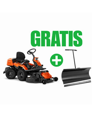 Husqvarna Winterpaket: Husqvarna Rider 216TC AWD mit 103cm Mähwerk mit Schneeräumschild