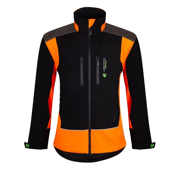 Arbortec Forestwear  Arbortec Forstjacke in orange-schwarz