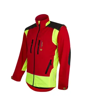 Arbortec Forestwear  Arbortec Arbeitsjacke - rot-gelb