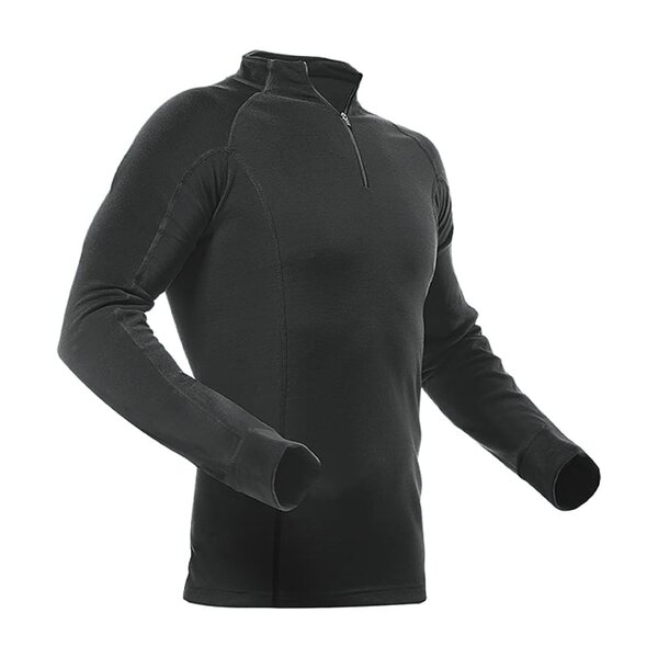 PFANNER® Merino-Modal Shirt langarm schwarz