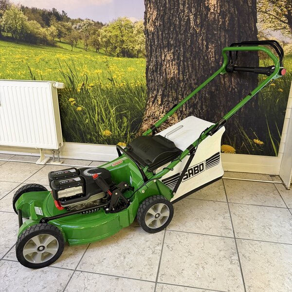 Sabo SABO Profi-Akku-Rasenmäher 48-PRO Vario AC inkl. Akkus & Ladegeräte