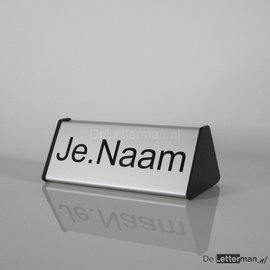 Baliebord met naam 6.2x15 cm