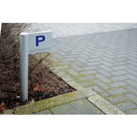 Parkeerbord paal 25x25 cm