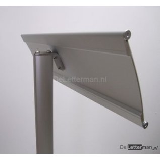 Parkeerbord met tekst XL formaat aluminium profiel hoger model 13.4x50 cm paneel