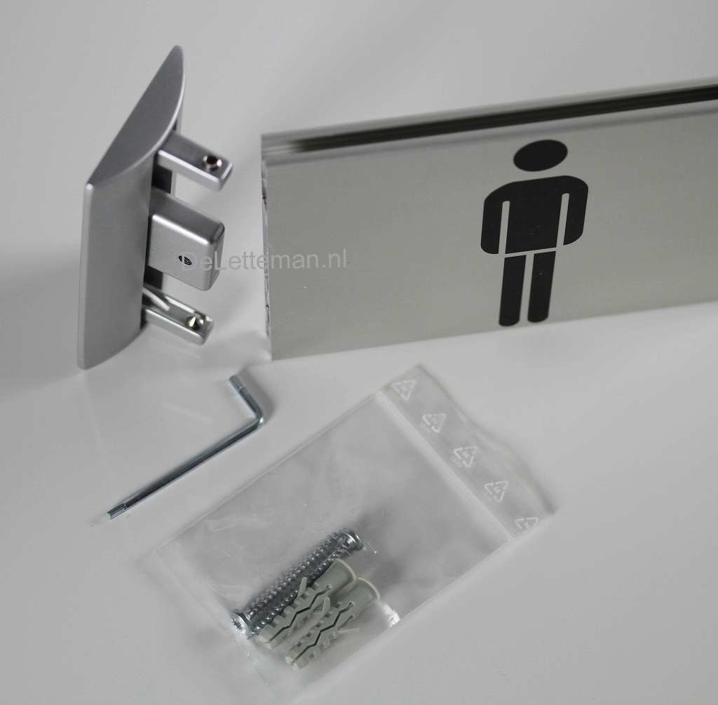 Tekstbord Haaks Op De Muur Uitsteekbord Lang 35 Cm DeLetterman nl