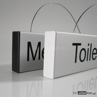 Hangendebordjes Systeem U 2 panelen  9.3 x 50 cm e