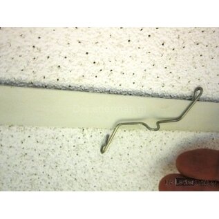 Hangendebordjes Systeem U 2 panelen  9.3 x 50 cm e