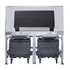 Scotsman Ice tank SIS 1350 | 613 kg + 73 kg + 73 kg ice carts