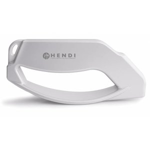 Hendi Manual Knife Sharpener 140 mm with Finger Guard, Silver Hendi Manual Knife Sharpener 140 mm with Finger Guard, Silver