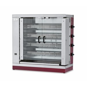 GGF Rożen gazowy z 4 rusztami, 16-20 kurczaków, 24 kW