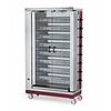 GGF Gas Rotisserie Grill 8 Splits, 32-40 Chickens, 48 kW on Wheels