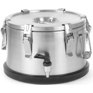 Hendi Insulated Stainless Steel Container 10 L with Tap Hendi Insulated Stainless Steel Container 10 L with Tap
