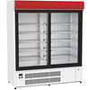 XXLselect Double Glass Door Refrigerator 1400 L, +2 °C to +10 °C