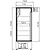 XXLselect Double Glass Door Refrigerator 1400 L, +2 °C to +10 °C