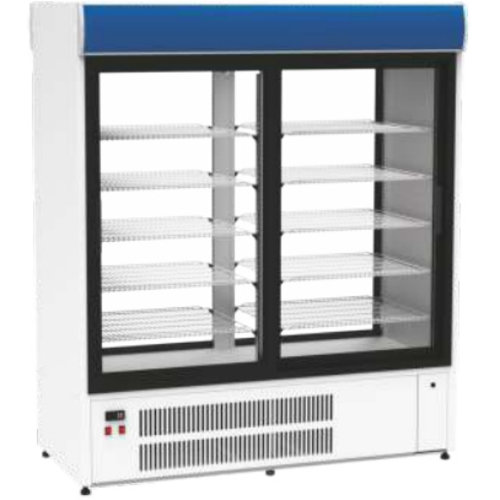 XXLselect Szafa chłodnicza 2-drzwiowa przeszklona 1400 L, +2 °C do +10 °C XXLselect Szafa chłodnicza 2-drzwiowa przeszklona 1400 L, +2 °C do +10 °C