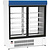 XXLselect Szafa chłodnicza 2-drzwiowa przeszklona 1400 L, +2 °C do +10 °C