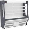 XXLselect Refrigerated rack with metal shelves, internal aggregate