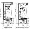 XXLselect Refrigeration rack, internal aggregate, forced circulation